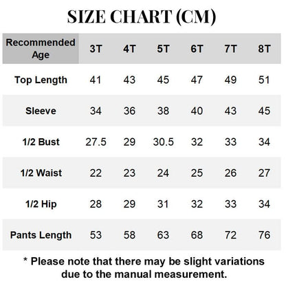 Doe-het-zelf tekenfilm kleurige pyjama voor kinderen