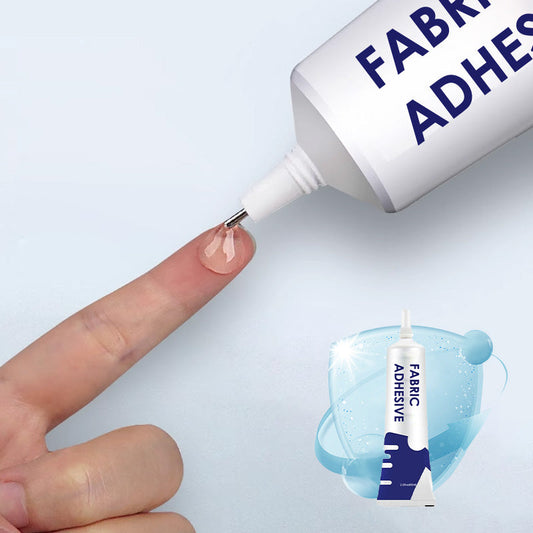 Waterdichte, sterk hechtende stoflijm