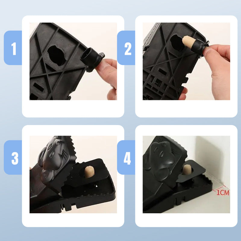 🔥Hete verkoop 50% korting🔥Herbruikbare rattenval met zeer gevoelige trekker