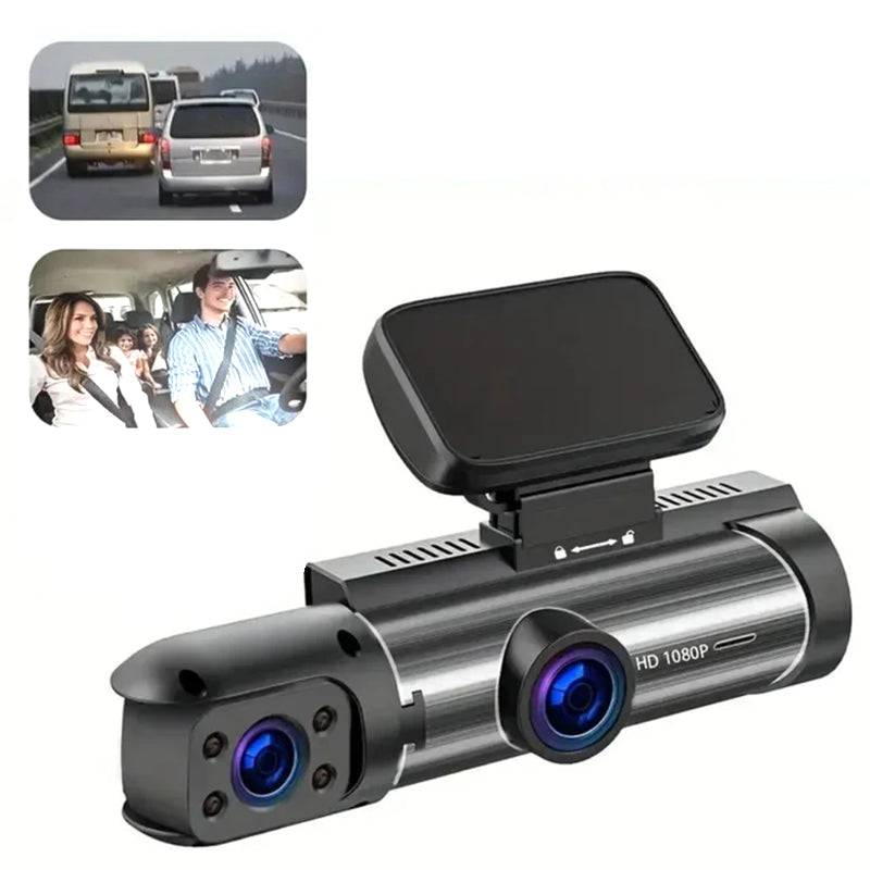 🚗 Dashcam 1080p Dual Lens – 170° Breedhoek + 50% Korting!