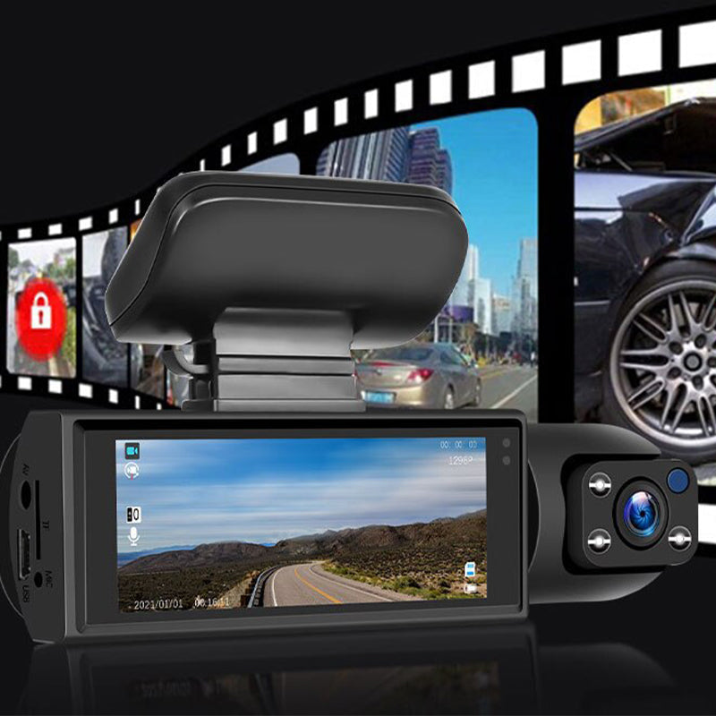 🚗 Dashcam 1080p Dual Lens – 170° Breedhoek + 50% Korting!