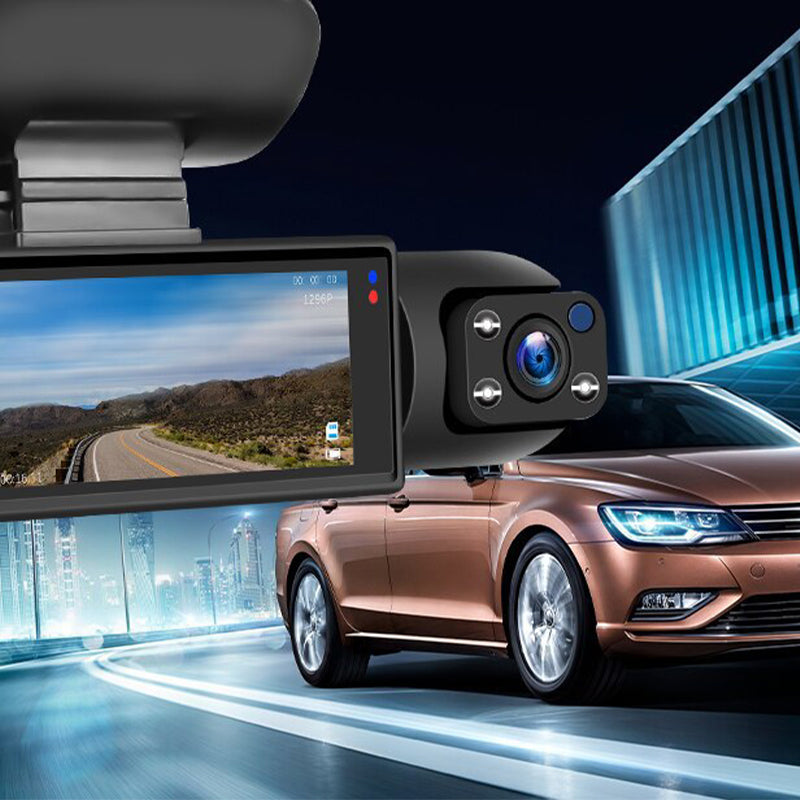 🚗 Dashcam 1080p Dual Lens – 170° Breedhoek + 50% Korting!