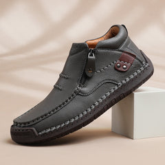 🔥2025 Hot Sale🌟Retro outdoor casual PU-schoenen voor heren