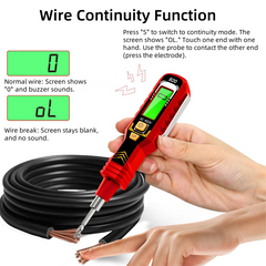 🔥Contactloze spanningstester met LCD-scherm