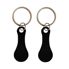Winkelwagen-Token Sleutelhanger