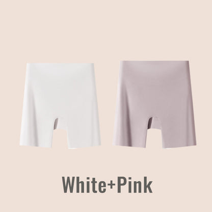 Vrouwen Hoog taille Ice Silk Ondergoed met Tummy-control Hip-lifting