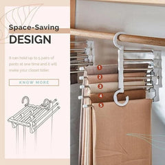 Multifunctioneel broekenrek-Uw garderobe opruimen(🔥KOOP 5 KRIJG 3 GRATIS🔥 )
