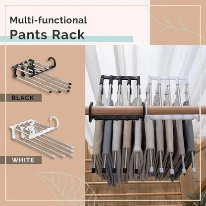 Multifunctioneel broekenrek-Uw garderobe opruimen(🔥KOOP 5 KRIJG 3 GRATIS🔥 )
