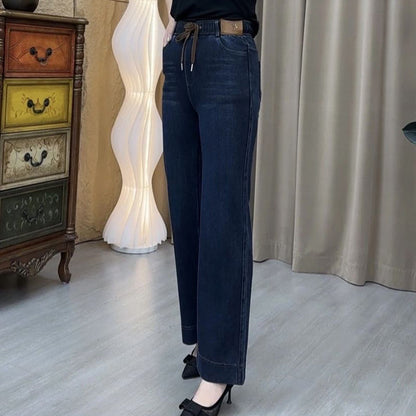Dames Casual Mode Broek Met Rechte Pijpen
