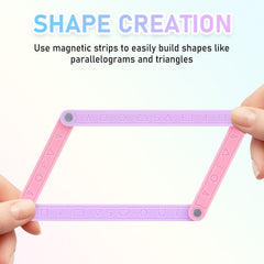 19-delige magnetische geometrieset