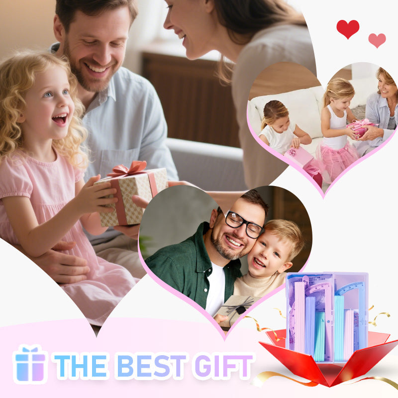 19-delige magnetische geometrieset