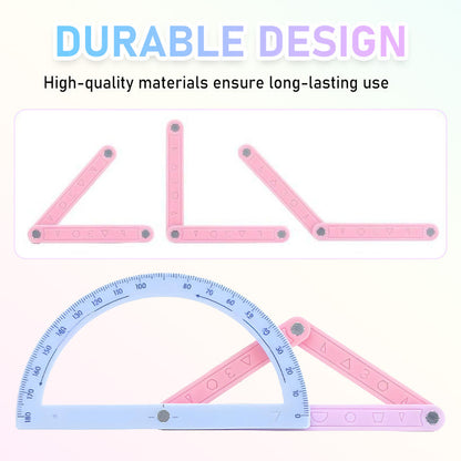 19-delige magnetische geometrieset