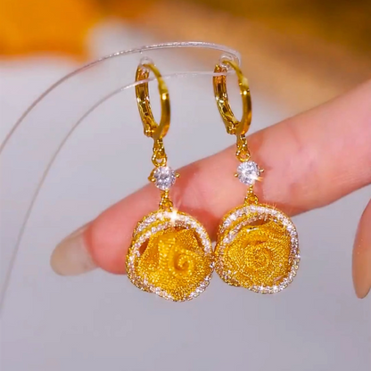 Elegante rozenoorbellen van gaas