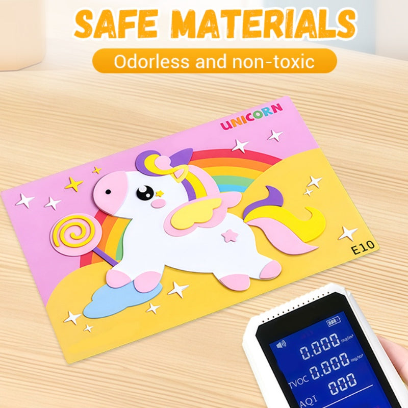 🔥Uitverkoop 50% Korting🔥Doe-het-zelf 3D EVA Knutselstickers voor Kinderen