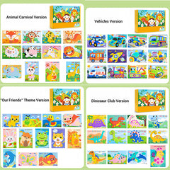 🔥Uitverkoop 50% Korting🔥Doe-het-zelf 3D EVA Knutselstickers voor Kinderen