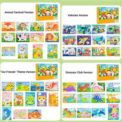 🔥Uitverkoop 50% Korting🔥Doe-het-zelf 3D EVA Knutselstickers voor Kinderen