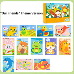 🔥Uitverkoop 50% Korting🔥Doe-het-zelf 3D EVA Knutselstickers voor Kinderen