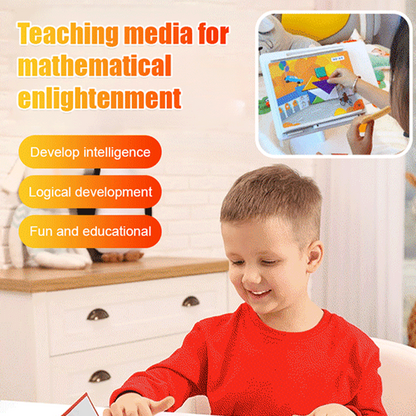 🎁Magnetische tangram -puzzelset voor kinderen