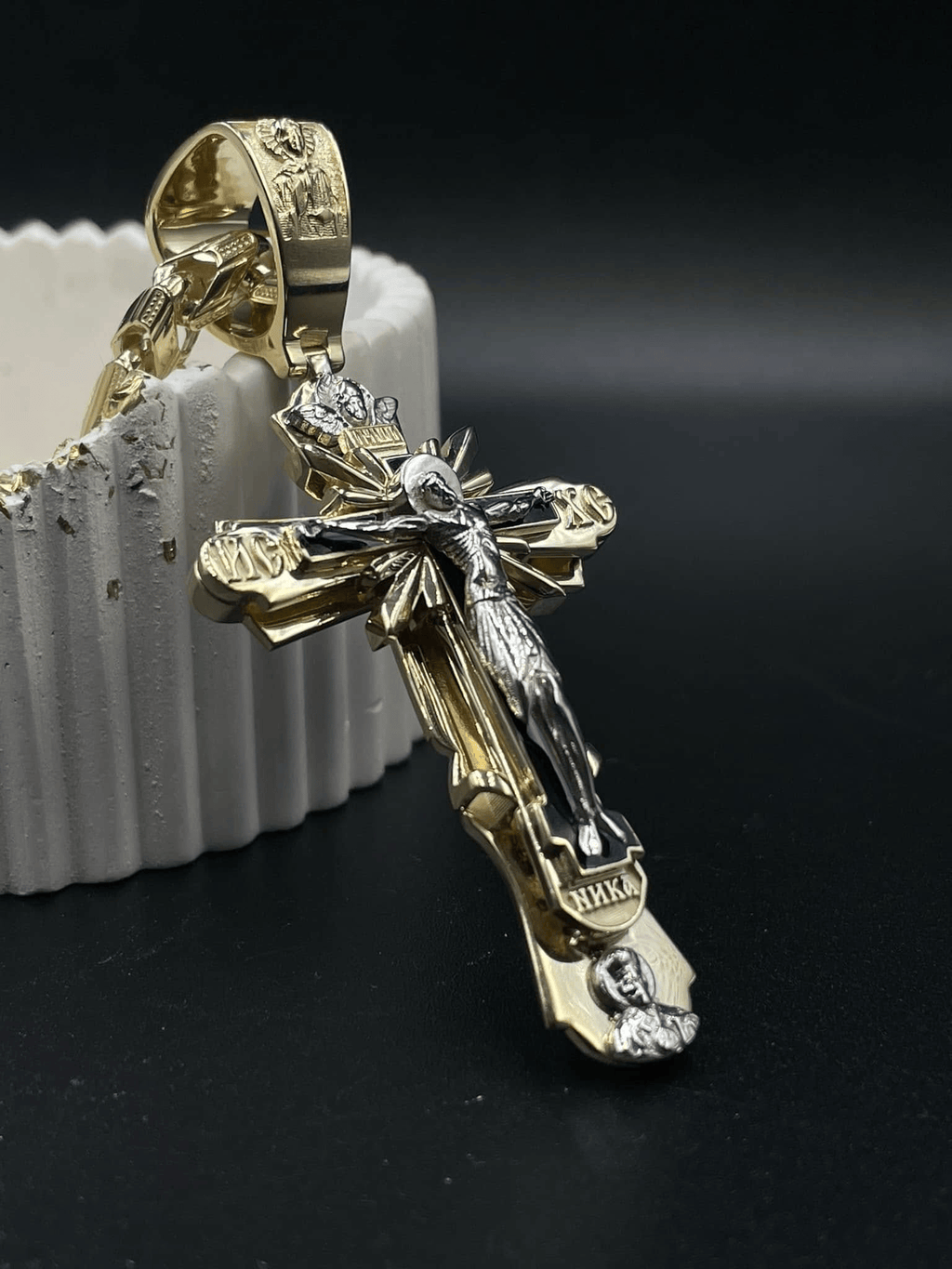 ✝️ Heilige Jezus kruisbeeld hanger ketting🎁