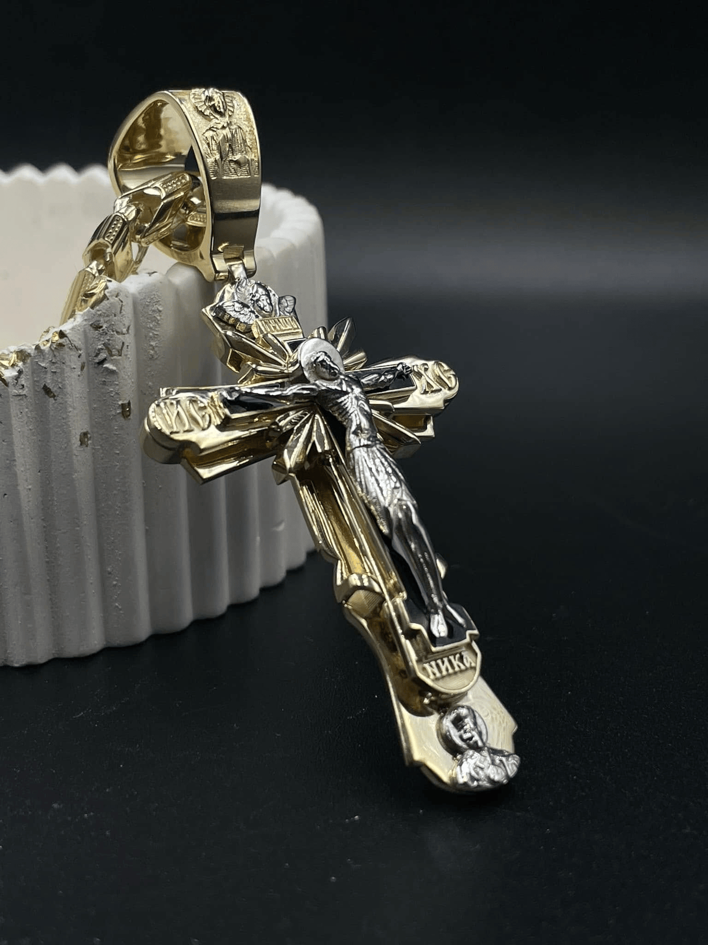 ✝️ Heilige Jezus kruisbeeld hanger ketting🎁