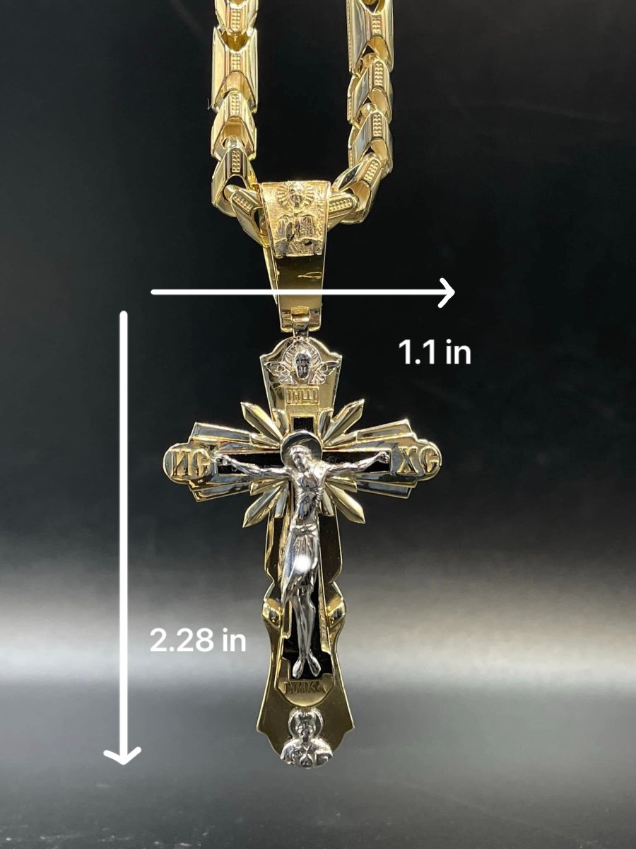 ✝️ Heilige Jezus kruisbeeld hanger ketting🎁