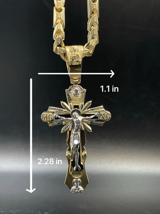 ✝️ Heilige Jezus kruisbeeld hanger ketting🎁