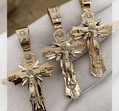 ✝️ Heilige Jezus kruisbeeld hanger ketting🎁