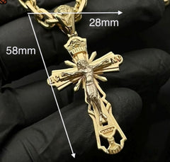 ✝️ Heilige Jezus kruisbeeld hanger ketting🎁