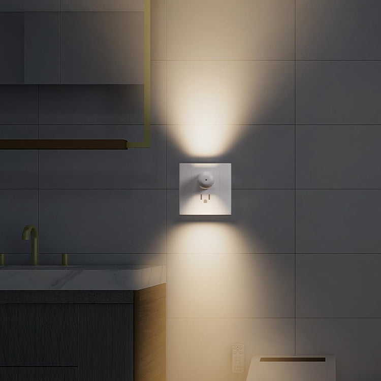 Koop 1 krijg 1 gratis✨Slimme LED-wandcontactdoos nachtlampje met automatische dimmer