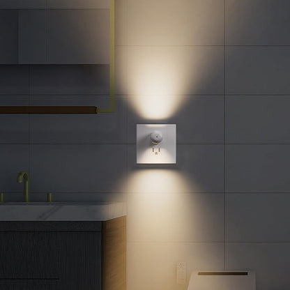 Koop 1 krijg 1 gratis✨Slimme LED-wandcontactdoos nachtlampje met automatische dimmer