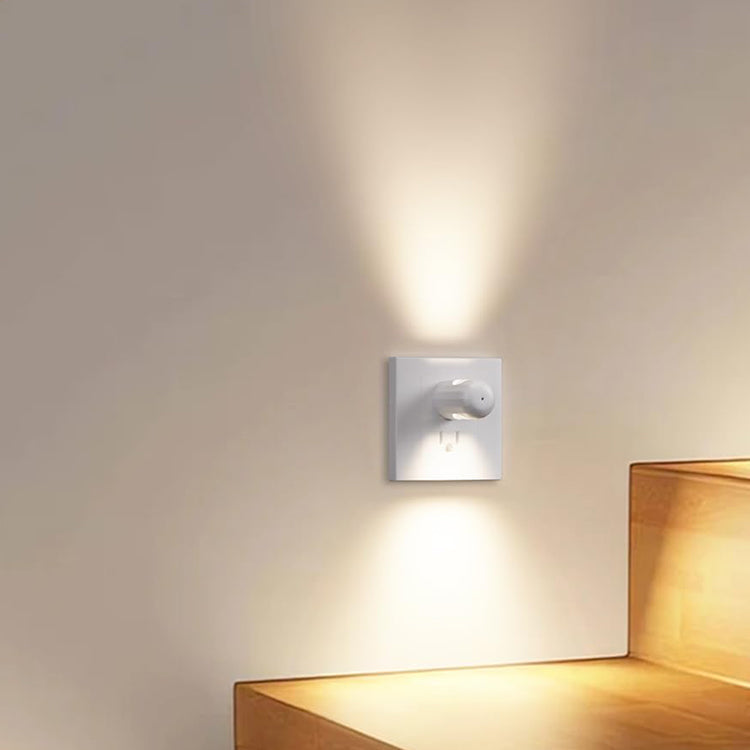 Koop 1 krijg 1 gratis✨Slimme LED-wandcontactdoos nachtlampje met automatische dimmer