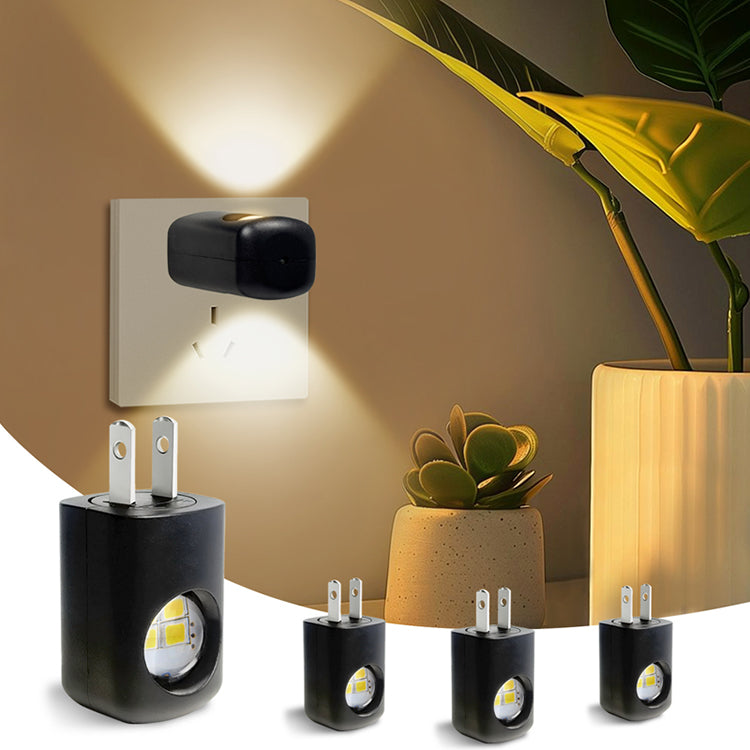 Koop 1 krijg 1 gratis✨Slimme LED-wandcontactdoos nachtlampje met automatische dimmer