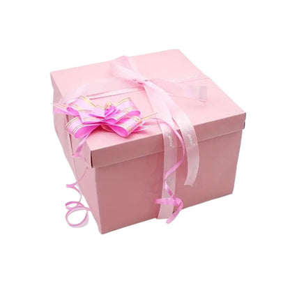 🎅💸 Creatieve Kerstcadeaudoos (5 Lagen) - Verrassingsdoos met Lint