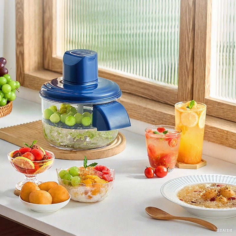 Transparante elektrische fruit- en groenteschiller