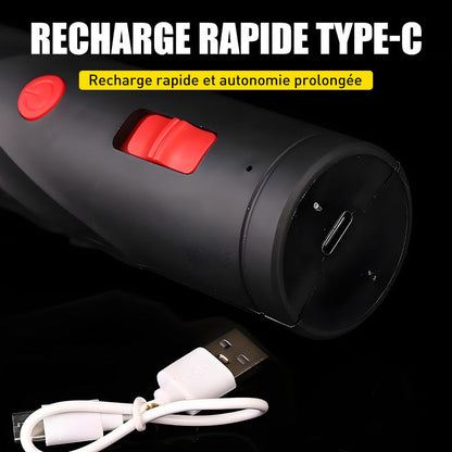 Draadloze elektrische schroevendraaier succes