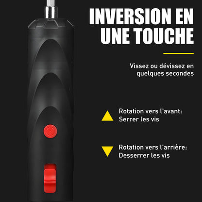 Draadloze elektrische schroevendraaier succes