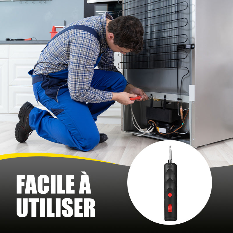 Draadloze elektrische schroevendraaier succes