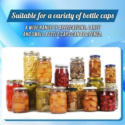 💪 Gemakkelijk Deksels Openen – Verstelbare RVS Blikopener met Antislip Grip! 🍶🔧
