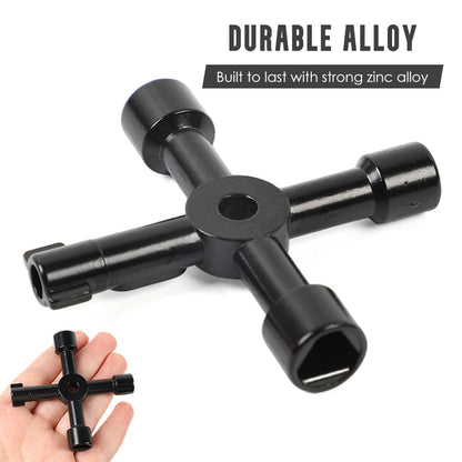 Multi-Functional Utilities Key Wrench