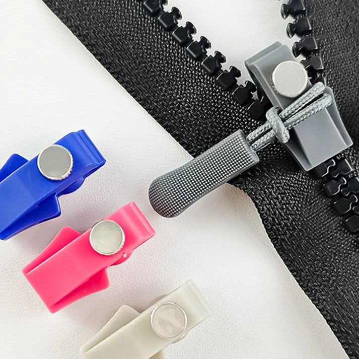 🔥 50% KORTING ! ✨ 10-Delig Ritsreparatieset - Tool-free Montage, Meerdere Kleuren, Snel Oplossing voor Koffers en Tassen 🔧✨