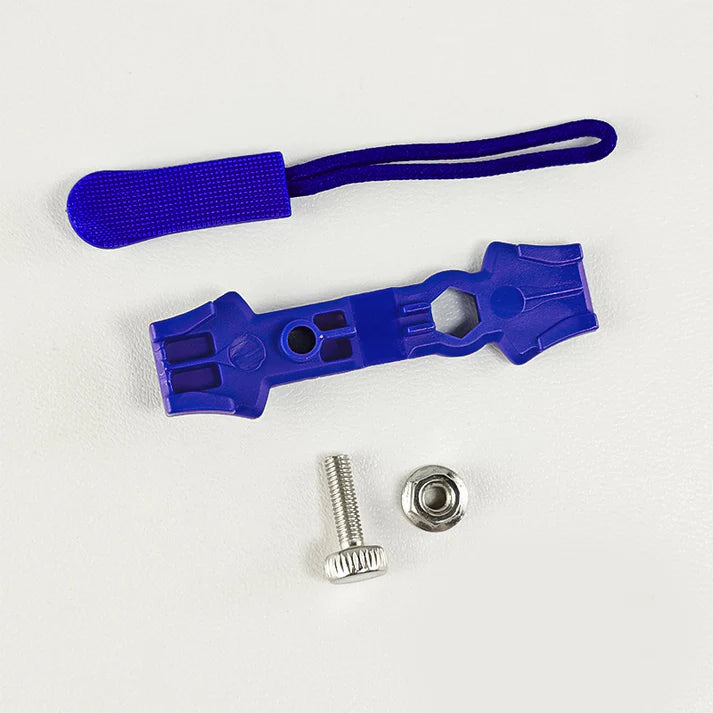 🔥 50% KORTING ! ✨ 10-Delig Ritsreparatieset - Tool-free Montage, Meerdere Kleuren, Snel Oplossing voor Koffers en Tassen 🔧✨