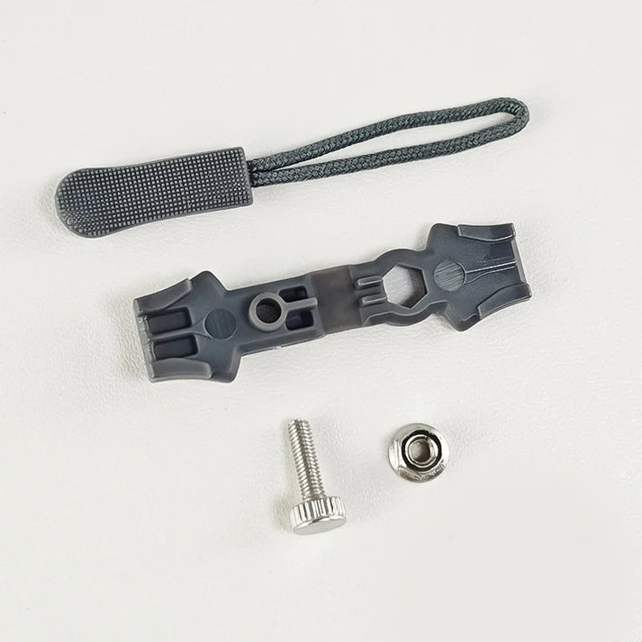 🔥 50% KORTING ! ✨ 10-Delig Ritsreparatieset - Tool-free Montage, Meerdere Kleuren, Snel Oplossing voor Koffers en Tassen 🔧✨