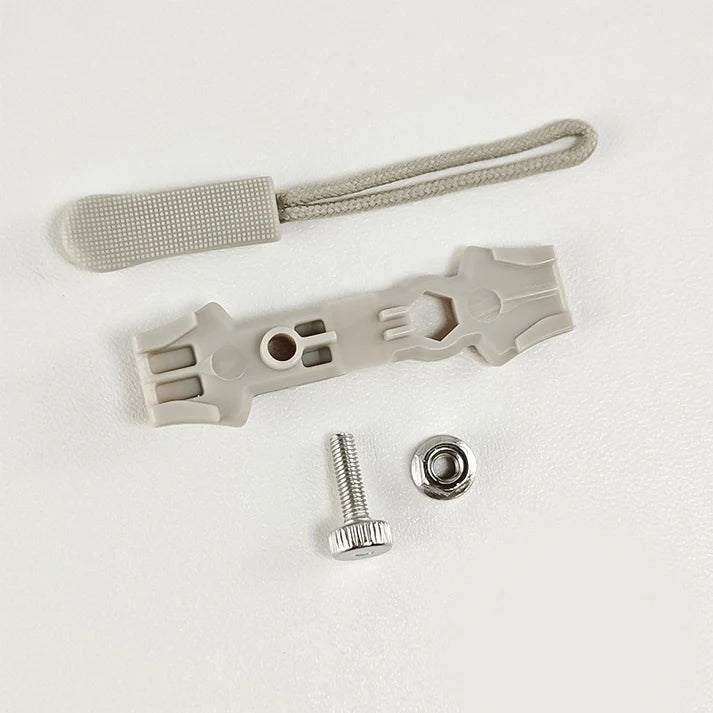 🔥 50% KORTING ! ✨ 10-Delig Ritsreparatieset - Tool-free Montage, Meerdere Kleuren, Snel Oplossing voor Koffers en Tassen 🔧✨