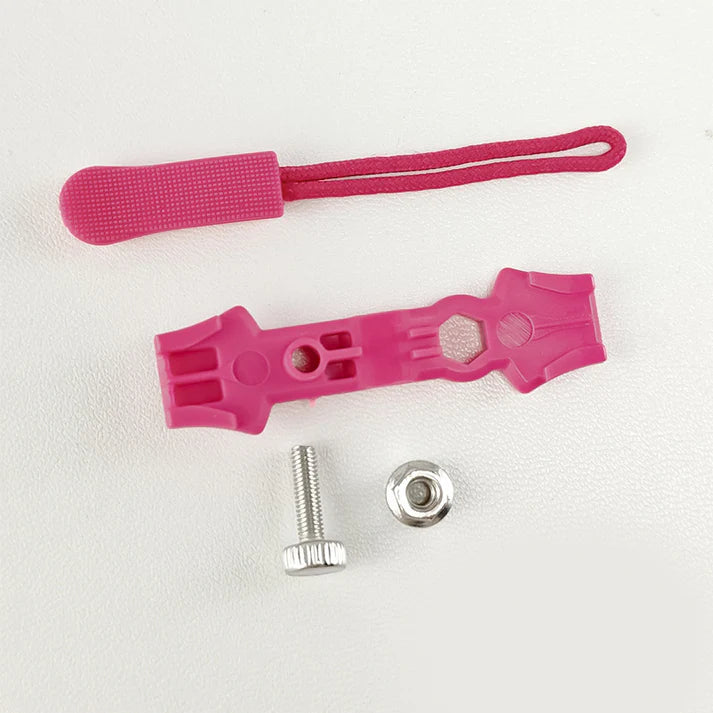 🔥 50% KORTING ! ✨ 10-Delig Ritsreparatieset - Tool-free Montage, Meerdere Kleuren, Snel Oplossing voor Koffers en Tassen 🔧✨