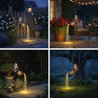 Kerstman Ketelvorm Zonnelamp