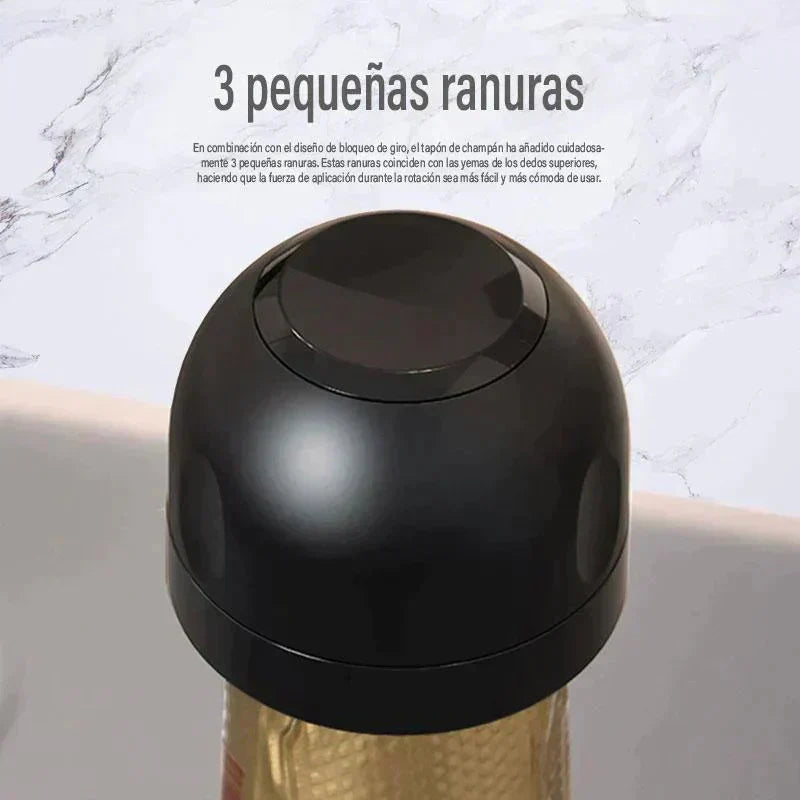 🎄 Siliconen afdichting voor wijn-/champagneflessen – Het perfecte kerstaccessoire 🥂