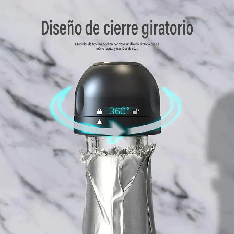 🎄 Siliconen afdichting voor wijn-/champagneflessen – Het perfecte kerstaccessoire 🥂