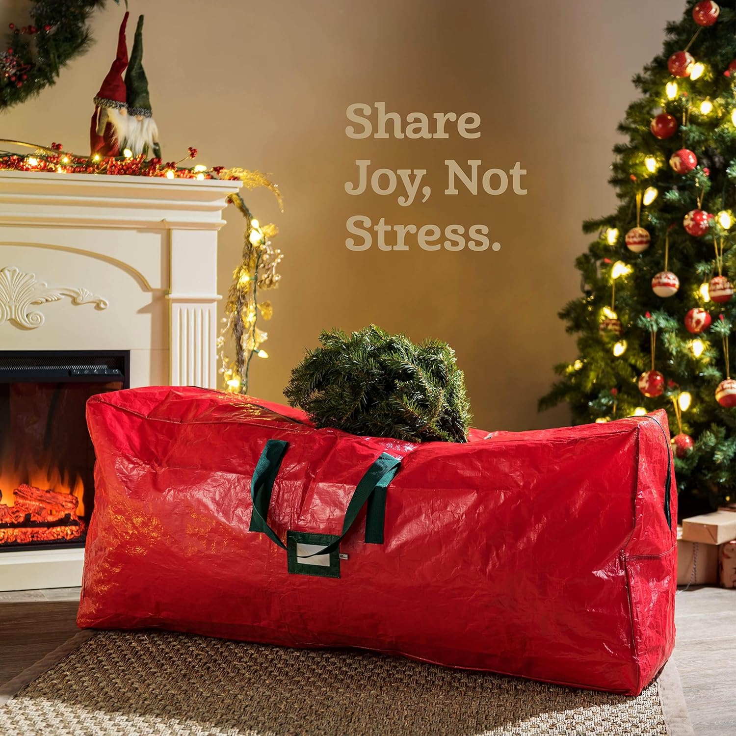 🔥Nieuwjaarsaanbieding: 50% korting! 🎉Duurzame, waterdichte opbergtas voor kerstbomen 🎄