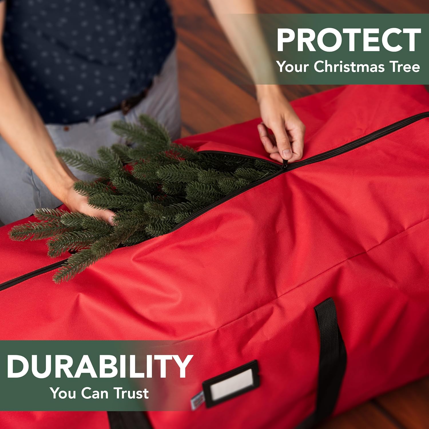 🔥Nieuwjaarsaanbieding: 50% korting! 🎉Duurzame, waterdichte opbergtas voor kerstbomen 🎄