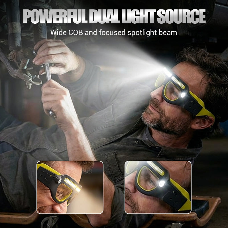 🔦 Exclusieve Korting -50%! 💡 LED-Hoofdlamp – Perfect voor Outdoor & Reparatie 🌲 | Sterk Licht, Waterdicht & Duurzame Batterij ✨